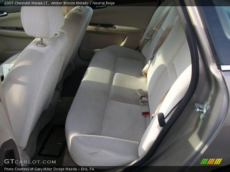 Amber Bronze Metallic / Neutral Beige 2007 Chevrolet Impala LT