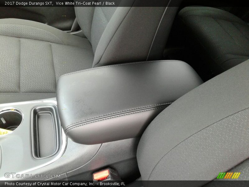 Vice White Tri-Coat Pearl / Black 2017 Dodge Durango SXT