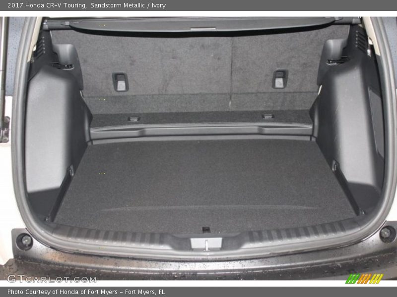 Sandstorm Metallic / Ivory 2017 Honda CR-V Touring
