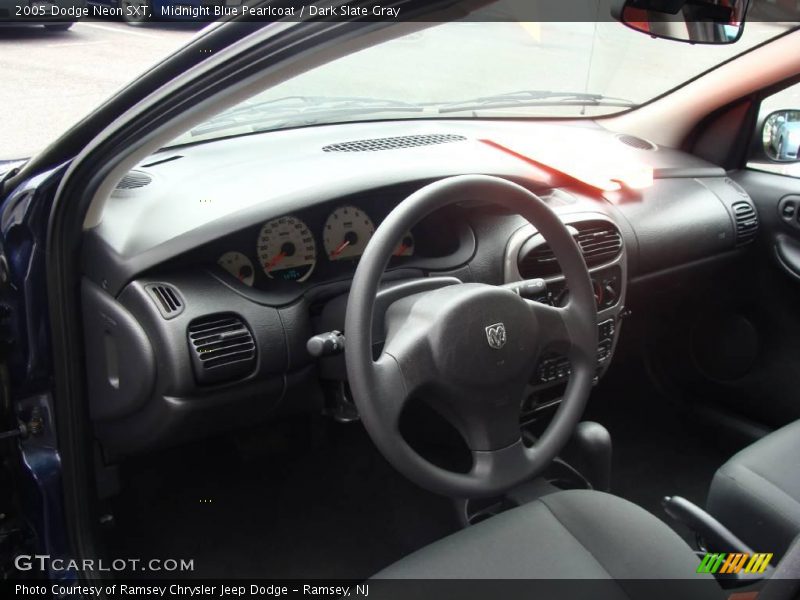 Midnight Blue Pearlcoat / Dark Slate Gray 2005 Dodge Neon SXT