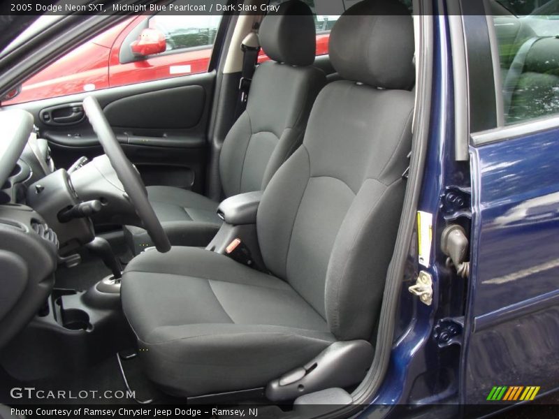 Midnight Blue Pearlcoat / Dark Slate Gray 2005 Dodge Neon SXT