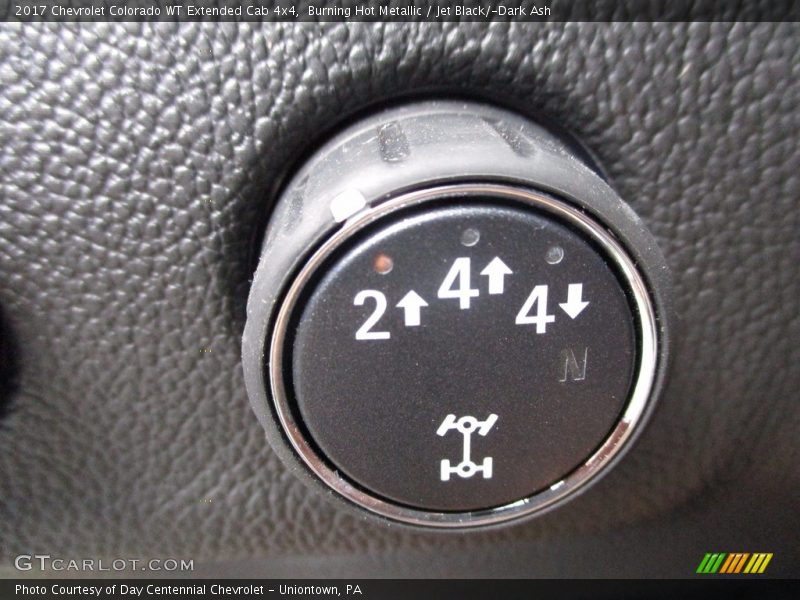 Controls of 2017 Colorado WT Extended Cab 4x4