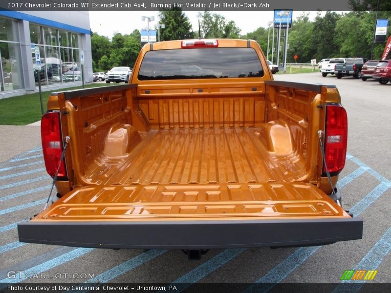 Burning Hot Metallic / Jet Black/­Dark Ash 2017 Chevrolet Colorado WT Extended Cab 4x4