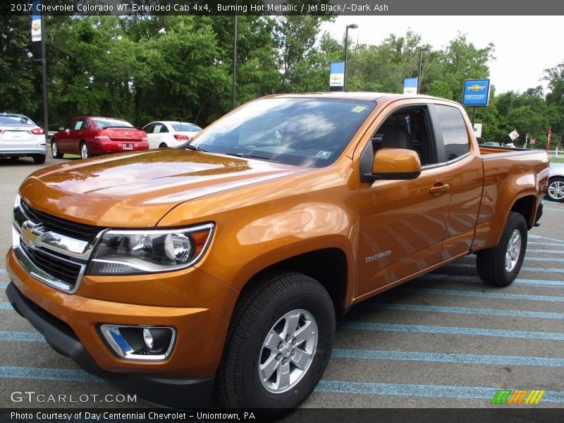 Front 3/4 View of 2017 Colorado WT Extended Cab 4x4