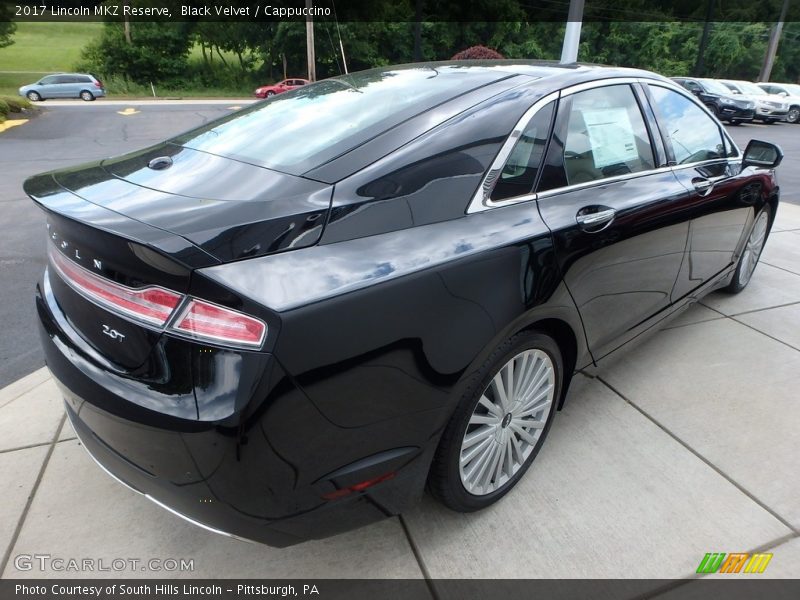 Black Velvet / Cappuccino 2017 Lincoln MKZ Reserve