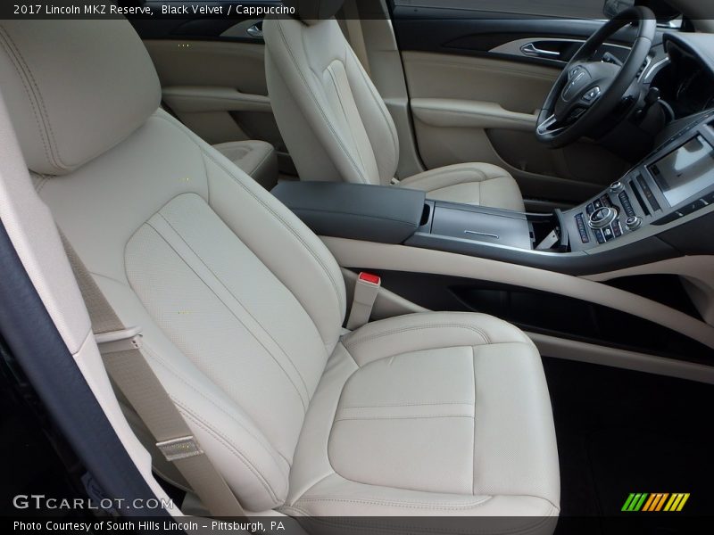 Black Velvet / Cappuccino 2017 Lincoln MKZ Reserve