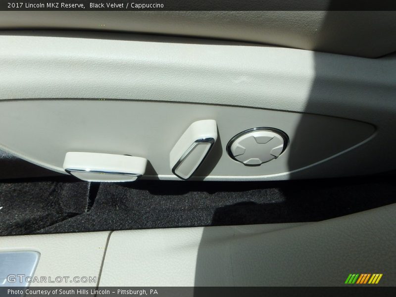 Black Velvet / Cappuccino 2017 Lincoln MKZ Reserve