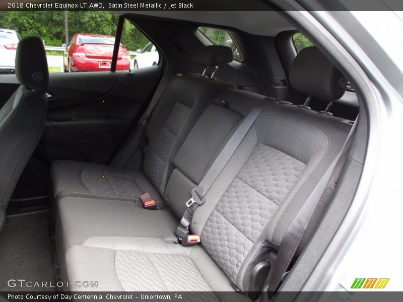 Satin Steel Metallic / Jet Black 2018 Chevrolet Equinox LT AWD