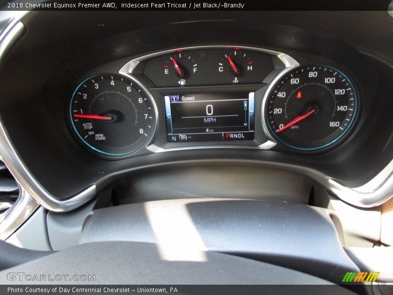 Iridescent Pearl Tricoat / Jet Black/­Brandy 2018 Chevrolet Equinox Premier AWD