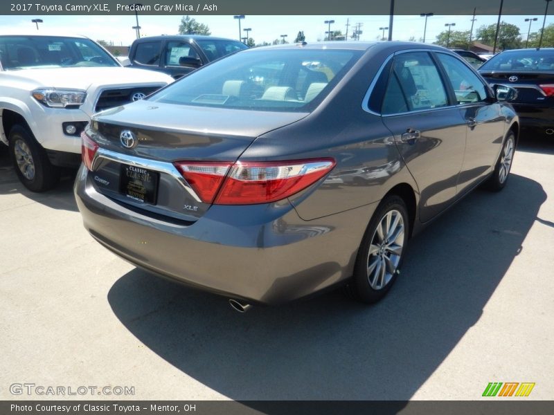 Predawn Gray Mica / Ash 2017 Toyota Camry XLE