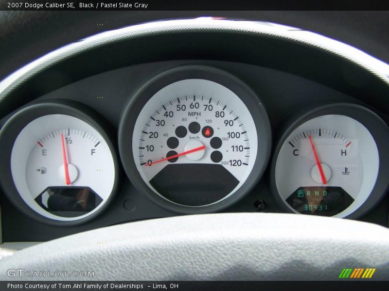 Black / Pastel Slate Gray 2007 Dodge Caliber SE