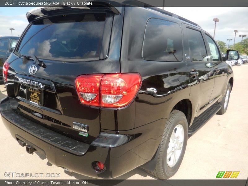 Black / Graphite 2017 Toyota Sequoia SR5 4x4