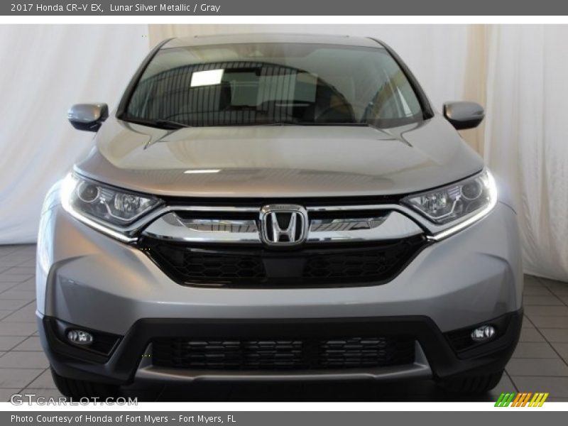 Lunar Silver Metallic / Gray 2017 Honda CR-V EX