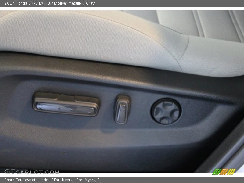 Lunar Silver Metallic / Gray 2017 Honda CR-V EX