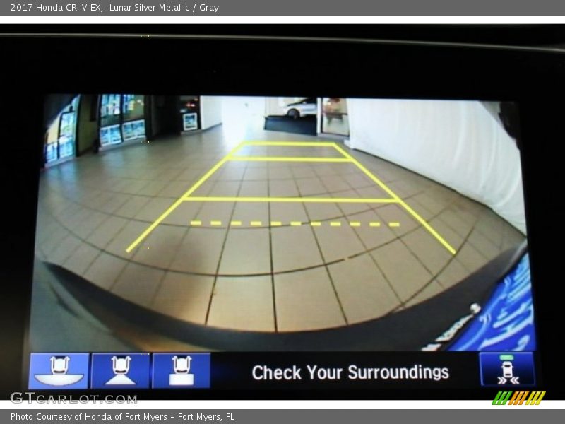 Lunar Silver Metallic / Gray 2017 Honda CR-V EX