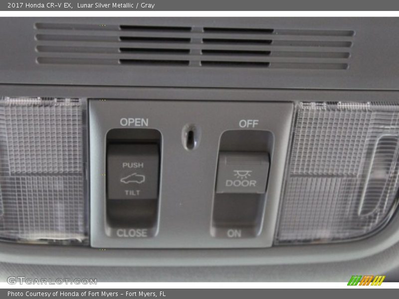 Lunar Silver Metallic / Gray 2017 Honda CR-V EX
