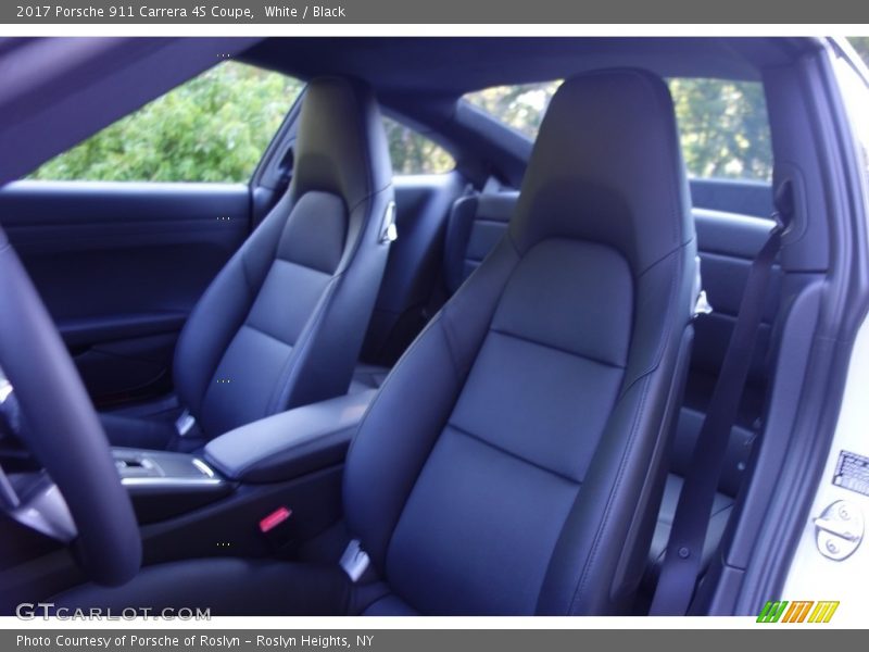 White / Black 2017 Porsche 911 Carrera 4S Coupe