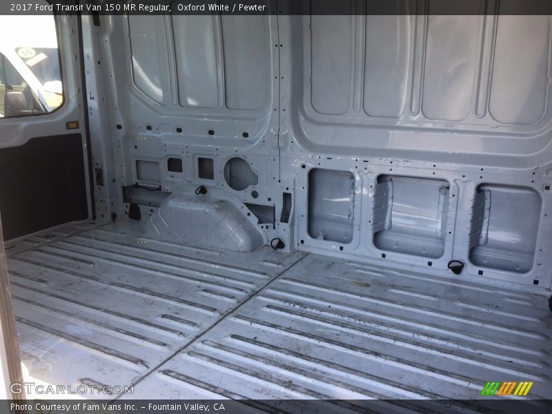 Oxford White / Pewter 2017 Ford Transit Van 150 MR Regular