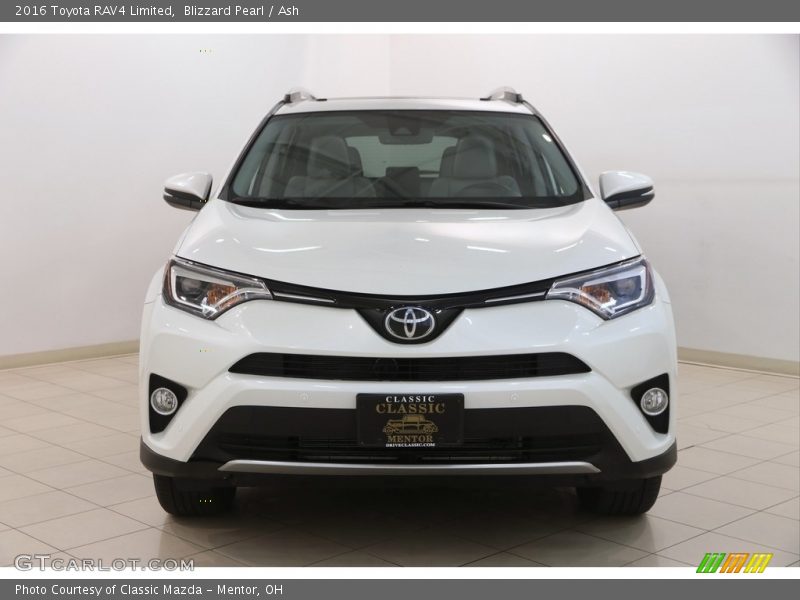 Blizzard Pearl / Ash 2016 Toyota RAV4 Limited