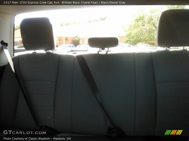 Brilliant Black Crystal Pearl / Black/Diesel Gray 2017 Ram 1500 Express Crew Cab 4x4