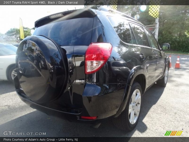 Black / Dark Charcoal 2007 Toyota RAV4 Sport 4WD