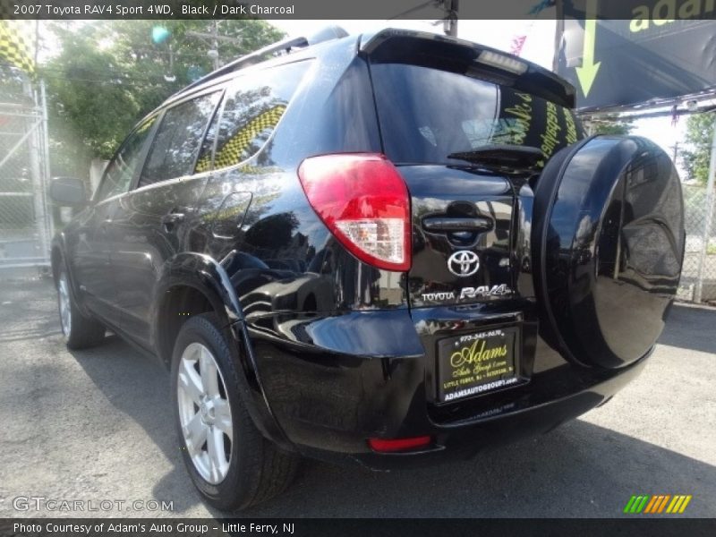 Black / Dark Charcoal 2007 Toyota RAV4 Sport 4WD