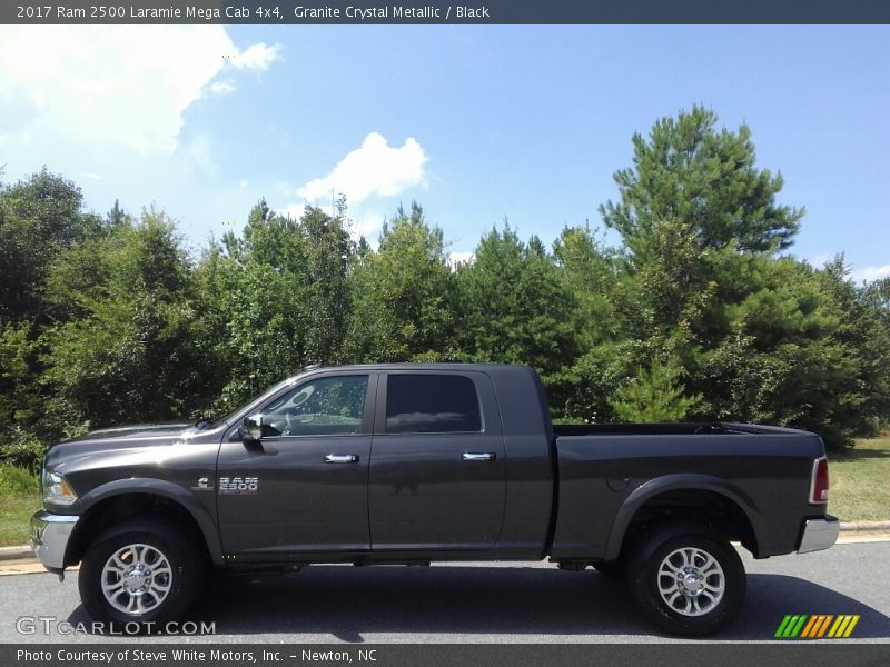 Granite Crystal Metallic / Black 2017 Ram 2500 Laramie Mega Cab 4x4
