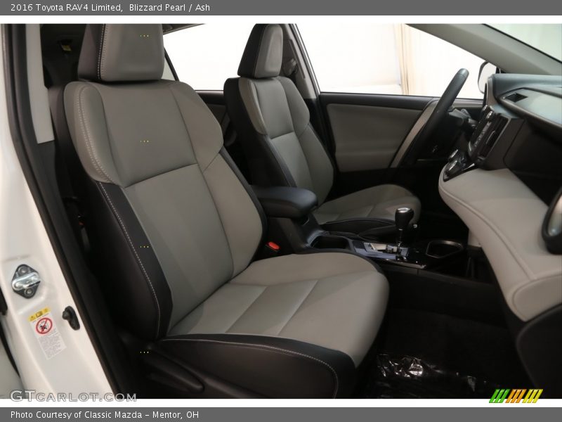 Blizzard Pearl / Ash 2016 Toyota RAV4 Limited