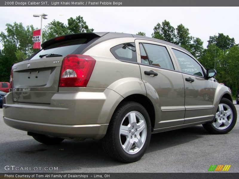 Light Khaki Metallic / Pastel Pebble Beige 2008 Dodge Caliber SXT