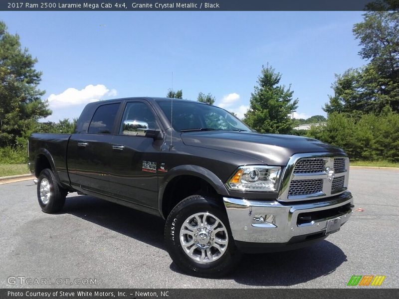 Granite Crystal Metallic / Black 2017 Ram 2500 Laramie Mega Cab 4x4