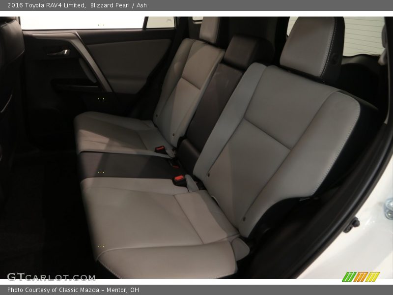 Blizzard Pearl / Ash 2016 Toyota RAV4 Limited