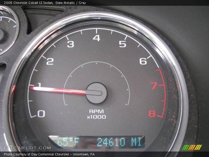 Slate Metallic / Gray 2008 Chevrolet Cobalt LS Sedan