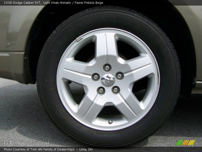 Light Khaki Metallic / Pastel Pebble Beige 2008 Dodge Caliber SXT