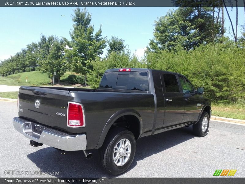 Granite Crystal Metallic / Black 2017 Ram 2500 Laramie Mega Cab 4x4