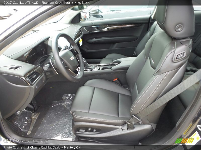  2017 ATS AWD Jet Black Interior
