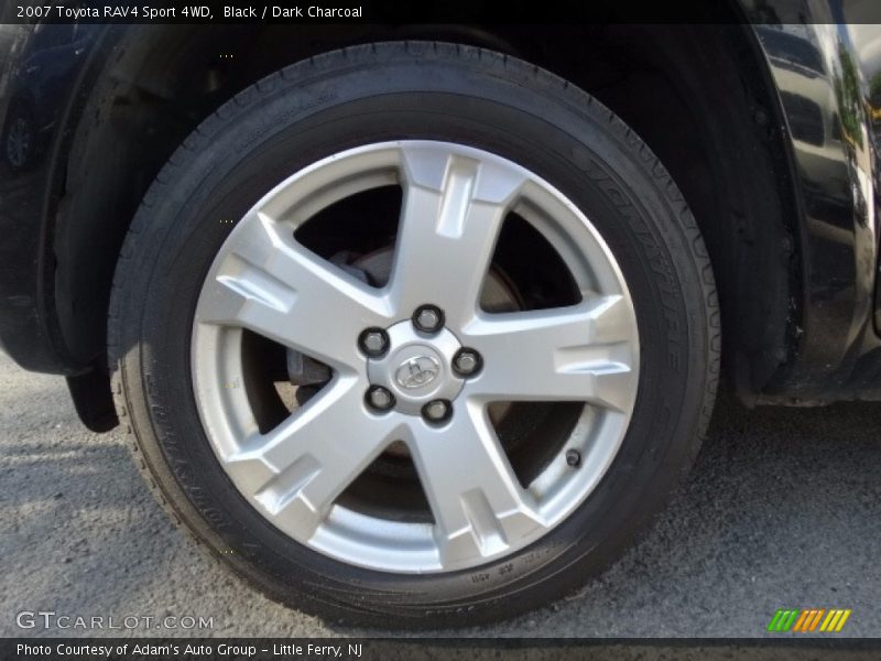 Black / Dark Charcoal 2007 Toyota RAV4 Sport 4WD