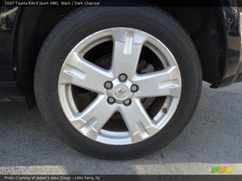 Black / Dark Charcoal 2007 Toyota RAV4 Sport 4WD