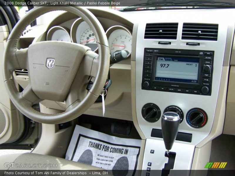 Light Khaki Metallic / Pastel Pebble Beige 2008 Dodge Caliber SXT