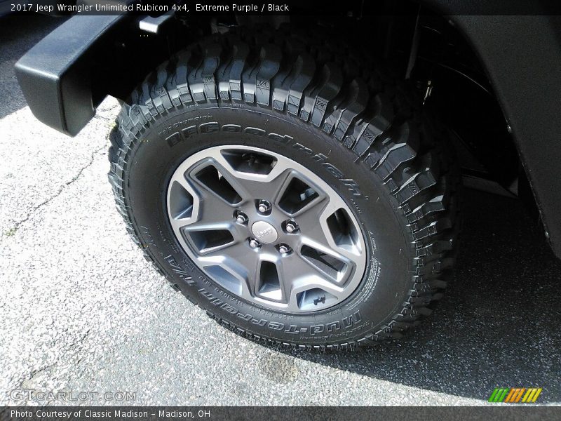  2017 Wrangler Unlimited Rubicon 4x4 Wheel
