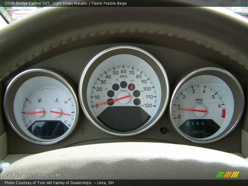 Light Khaki Metallic / Pastel Pebble Beige 2008 Dodge Caliber SXT