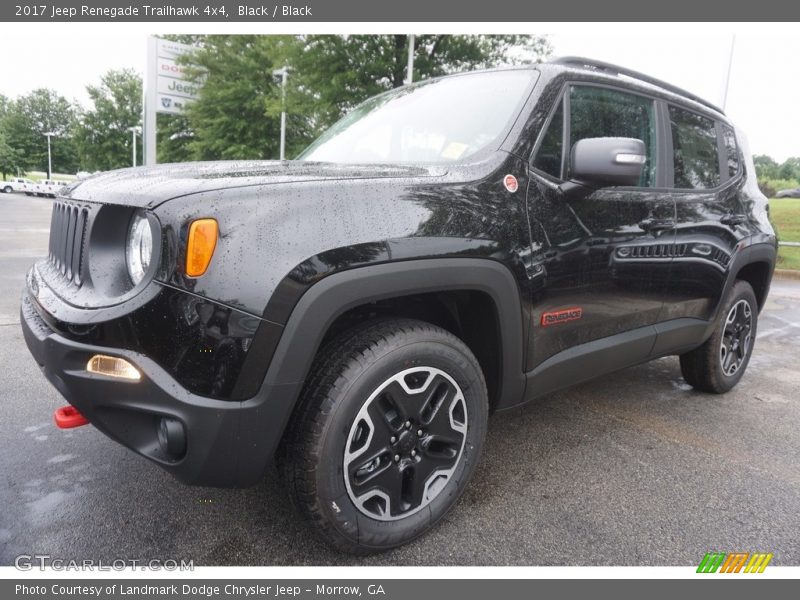 Black / Black 2017 Jeep Renegade Trailhawk 4x4