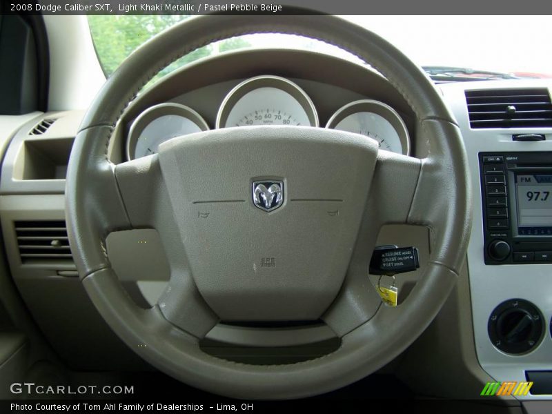 Light Khaki Metallic / Pastel Pebble Beige 2008 Dodge Caliber SXT