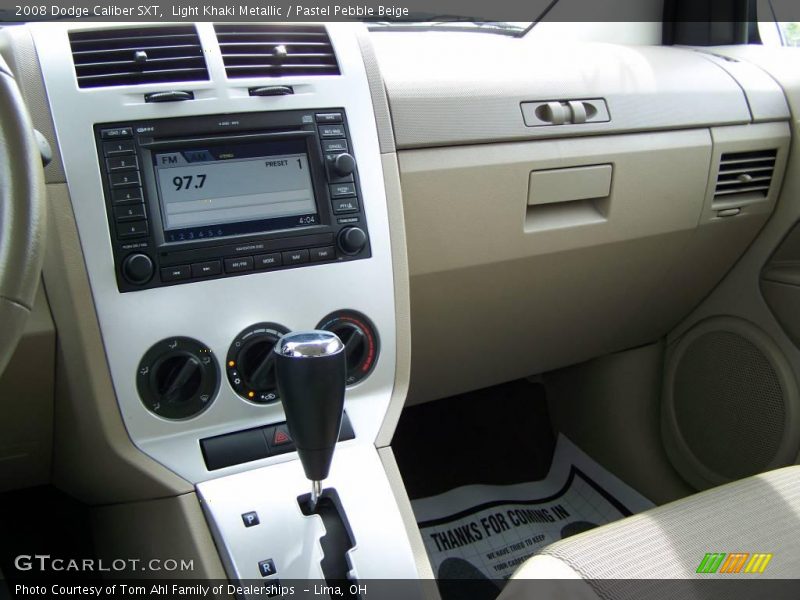 Light Khaki Metallic / Pastel Pebble Beige 2008 Dodge Caliber SXT