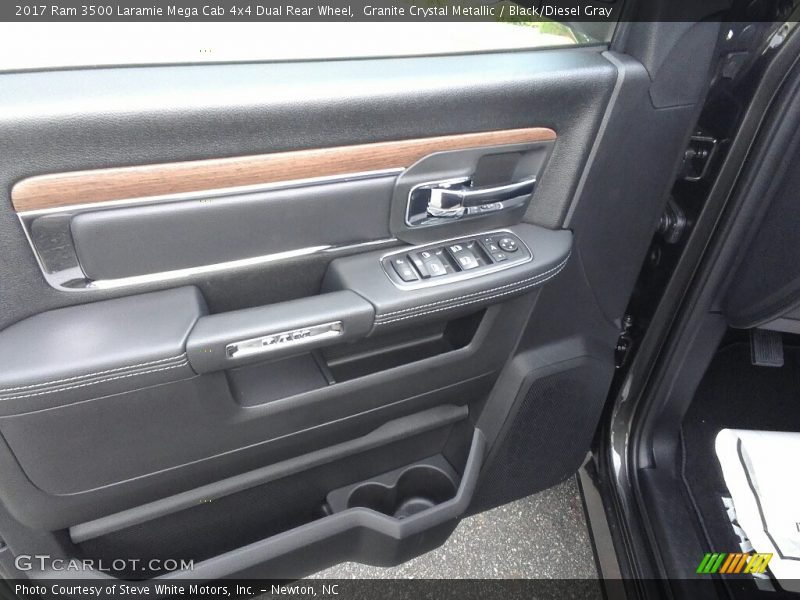 Door Panel of 2017 3500 Laramie Mega Cab 4x4 Dual Rear Wheel