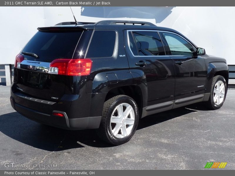 Carbon Black Metallic / Jet Black 2011 GMC Terrain SLE AWD