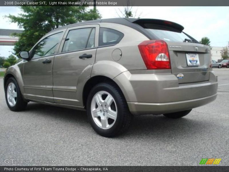 Light Khaki Metallic / Pastel Pebble Beige 2008 Dodge Caliber SXT