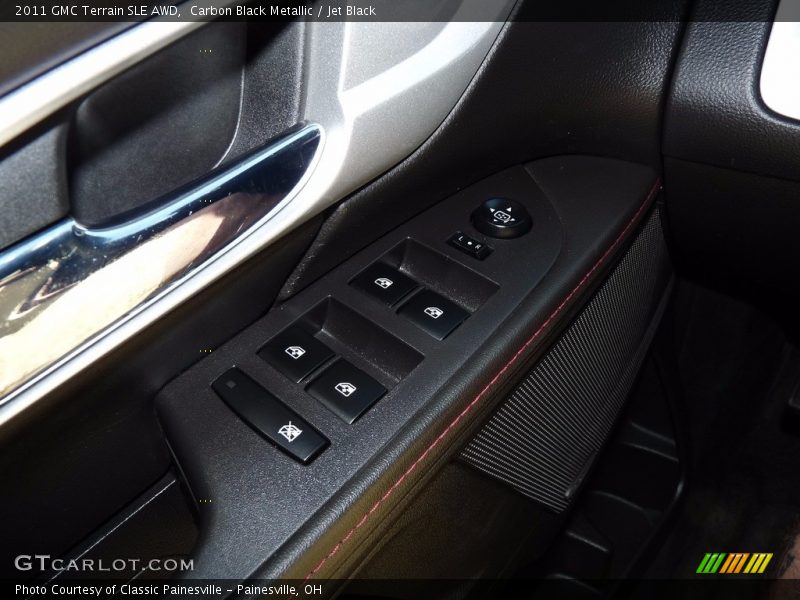 Carbon Black Metallic / Jet Black 2011 GMC Terrain SLE AWD