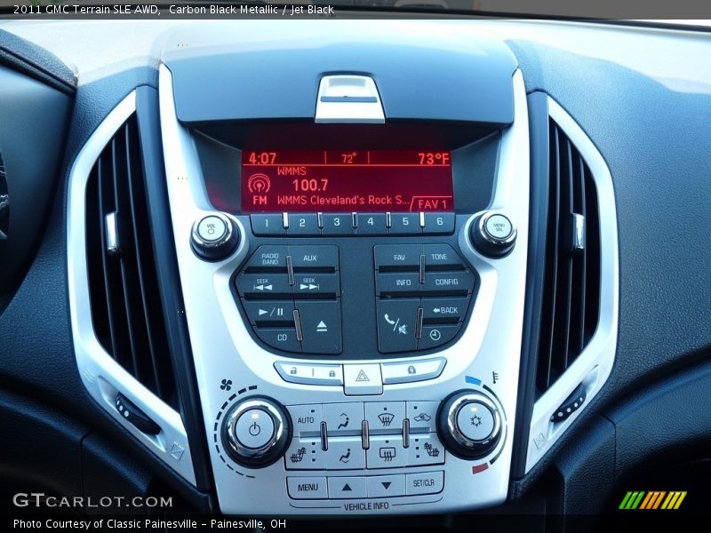 Carbon Black Metallic / Jet Black 2011 GMC Terrain SLE AWD