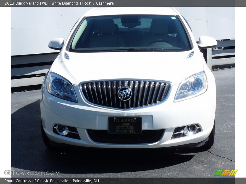 White Diamond Tricoat / Cashmere 2013 Buick Verano FWD