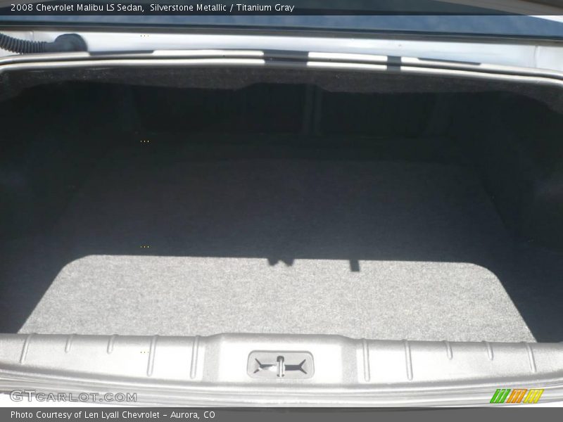 Silverstone Metallic / Titanium Gray 2008 Chevrolet Malibu LS Sedan
